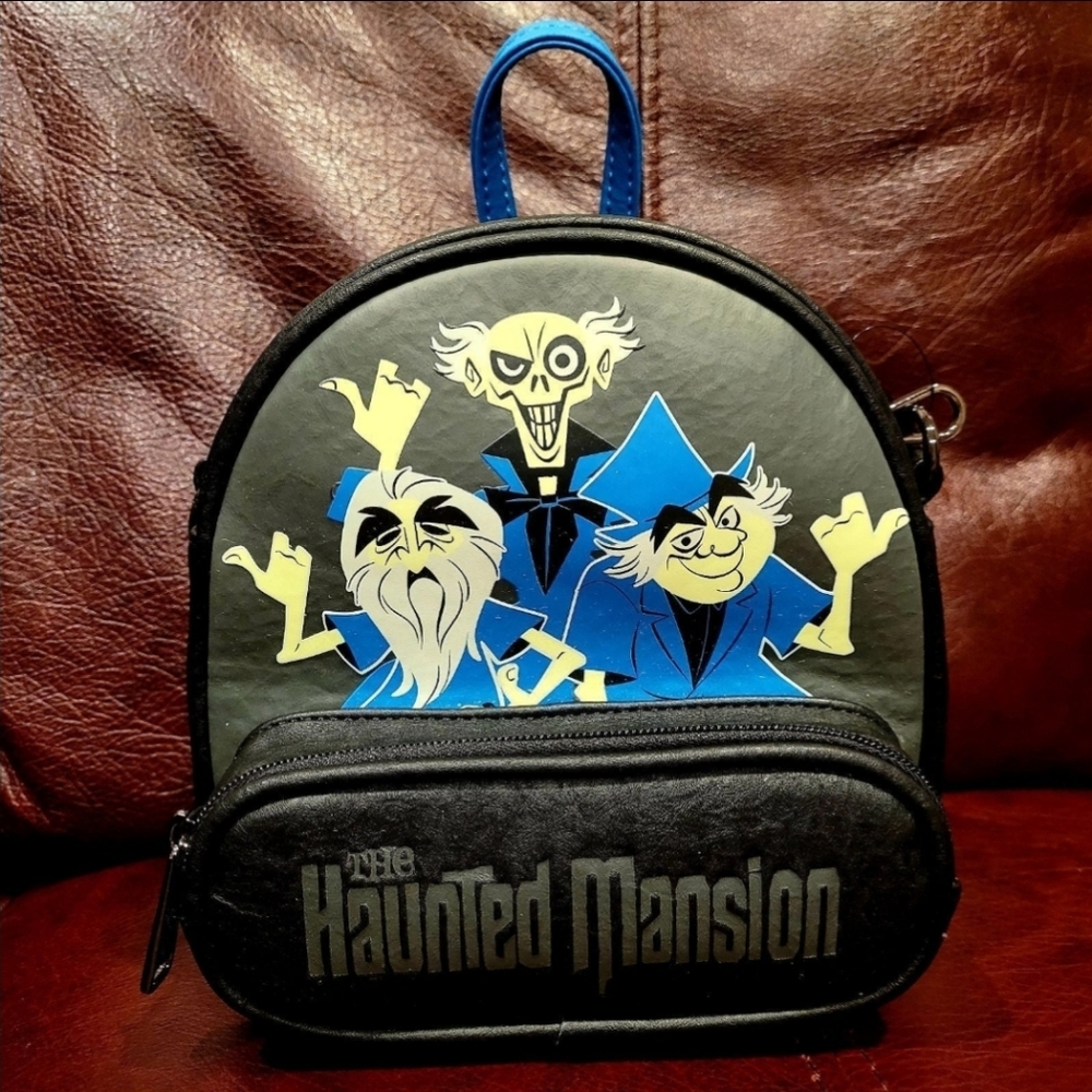 Disney Parks Haunted Mansion Hitchhiking Ghosts Crossbody Bag Purse